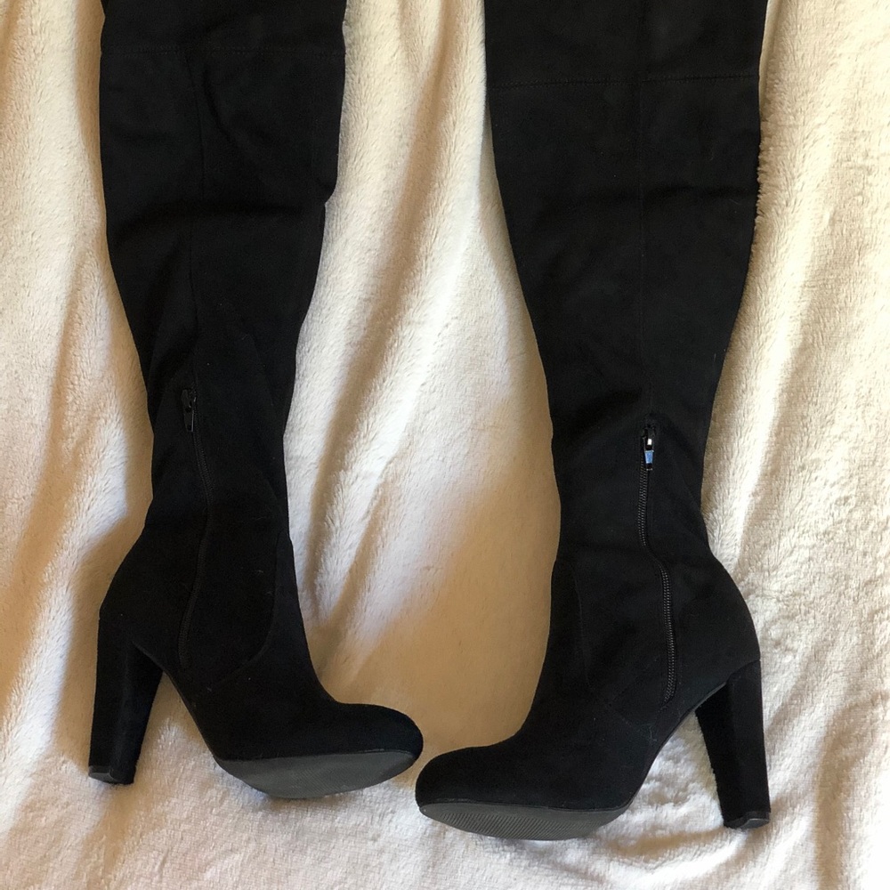 Black Over the Knee Boots